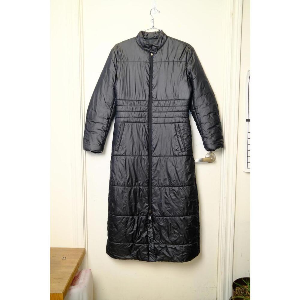 90's Fendi Jeans Puffer Long Trench Coat